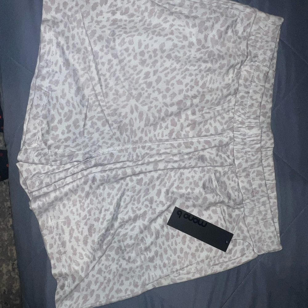 Leopard Print Lounge Shorts